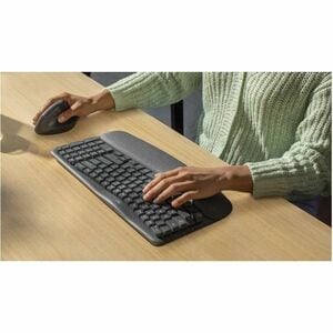 Teclado Logitech Wave Keys 920-012325 inalámbrico Bluetooth USB Tipo A