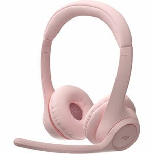 Auriculares Logitech Zone 300 981-001411 Bluetooth cancelación de ruido rosa