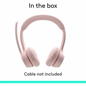 Auriculares Logitech Zone 300 981-001411 Bluetooth cancelación de ruido rosa
