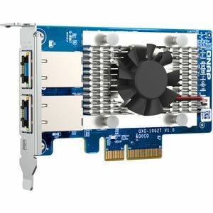 Tarjeta de red Qnap QXG-10G2T 10GbE 2 puertos PCIe 3.0 x4
