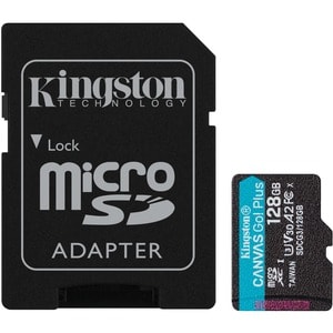 Memoria microSDXC Kingston Canvas Go! Plus SDCG3, 128 GB, 170 MB/s