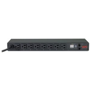 PDU de rack Apc AP7800B medido 1U, 15 A y 8 tomas NEMA 5-15R