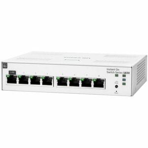 Switch Aruba JL810A Instant On 1830 8 puertos, capa 2, 8.09 W
