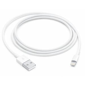 Cable Apple MUQW3AM/A Lightning a USB, 1 m, blanco