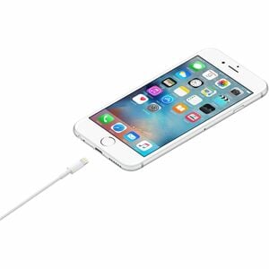 Cable Apple MUQW3AM/A Lightning a USB, 1 m, blanco