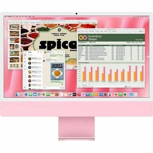 Todo en uno Apple iMac MWUG3LZ/A M4 8 núcleos, 16GB/256GB SSD, rosa