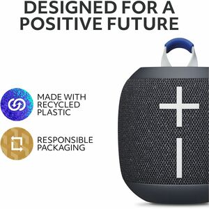 Parlante portátil Logitech Wonderboom 4 984-001876 Bluetooth 360° recargable
