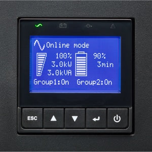 UPS Eaton 9PX3000RT 3kVA/2.70kW 2U rack/torre salida 120V