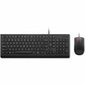 Combo teclado y mouse Lenovo 4X31R64424 Essential USB español 1600 dpi