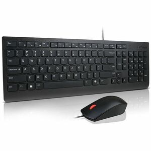 Combo teclado y mouse Lenovo 4X31R64424 Essential USB español 1600 dpi