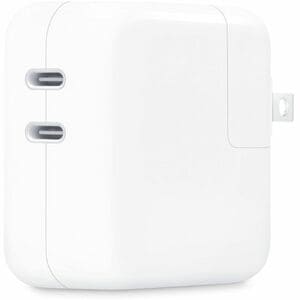Adaptador de corriente Apple MW2K3AM/A 35 W, doble USB-C, universal