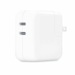 Adaptador de corriente Apple MW2K3AM/A 35 W, doble USB-C, universal