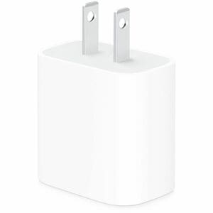 Adaptador de corriente Apple MWVV3AM/A 20 W, USB-C, para iPhone y iPad