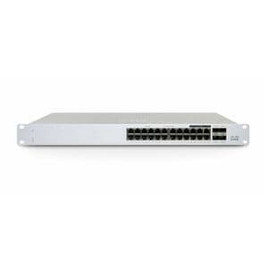 Switch Cisco MS130-24P-HW Meraki 24 puertos, 4 SFP y PoE 370 W