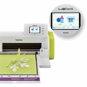 Máquina de corte Brother ScanNCut SDX85 verde lima, para papel y vinilo