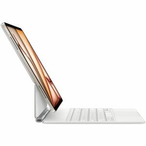Estuche con teclado Apple Magic Keyboard MDFW4LA/A iPad Air 13 pulgadas blanco