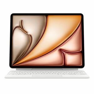 Estuche con teclado Apple Magic Keyboard MDFW4LA/A iPad Air 13 pulgadas blanco