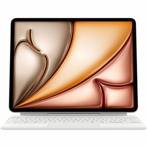 Estuche con teclado Apple Magic Keyboard MDFW4LA/A iPad Air 13 pulgadas blanco