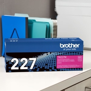 Tóner Brother TN227M magenta original alto rendimiento láser