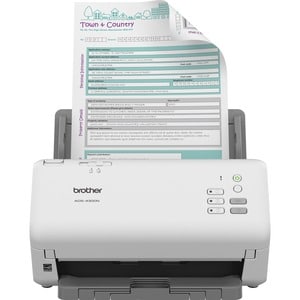 Escáner Brother ADS4300N 600 x 600 ppp, 40 ppm, dúplex USB