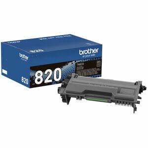 Cartucho de tóner Brother TN820 negro, 3.000 páginas, láser
