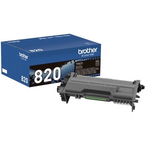 Cartucho de tóner Brother TN820 negro, 3.000 páginas, láser