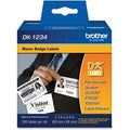 Etiqueta de insignia Brother DK1234 60 x 86 mm térmica 260 por rollo