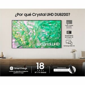 Smart TV Samsung Crystal DU8200 UN55DU8200K, 55 pulgadas, 4K UHD