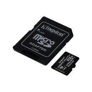 Tarjeta microSDXC Kingston Canvas Select Plus SDCS2, 512GB, UHS-I, 100MB/s