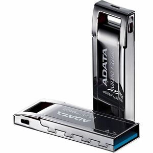 Memoria USB Adata Technology UR340 AROY-UR340-32GBK 32 GB, USB 3.2, metal negro