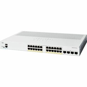 Switch Cisco Catalyst 1300 C1300-24P-4G 24 puertos, PoE 195 W, 4 SFP