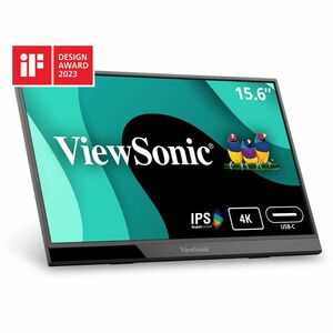 Monitor portátil ViewSonic VX1655-4K 15.6" 4K UHD, IPS, USB-C