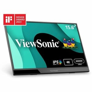 Monitor portátil ViewSonic VX1655-4K 15.6" 4K UHD, IPS, USB-C