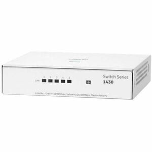 Switch Aruba R8R44A Instant On 1430, 5 puertos Gigabit, capa 2