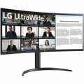 Monitor LG 34WR55QK-B 34 pulgadas UW-QHD, curvo y USB-C