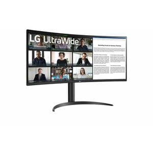Monitor LG 34WR55QK-B 34 pulgadas UW-QHD, curvo y USB-C