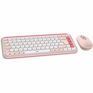 Combo teclado y mouse Logitech POP Icon 920-013053 Bluetooth, español y 4000 dpi