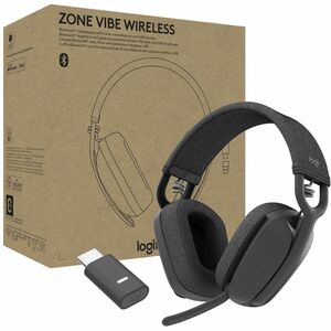 Auriculares Logitech Zone Vibe 981-001156 inalámbricos, Bluetooth, USB-C