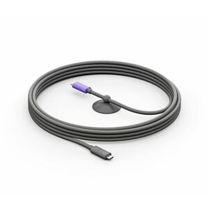 Cable USB-C Logitech 952-000195 5 m, USB 3.1 Gen 2, macho a macho