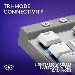 Teclado gaming Logitech G515 Lightspeed TKL USB, Bluetooth, RGB