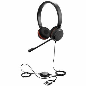 Auriculares Jabra Evolve 30 II estéreo, USB-A/USB-C, cancelación de ruido