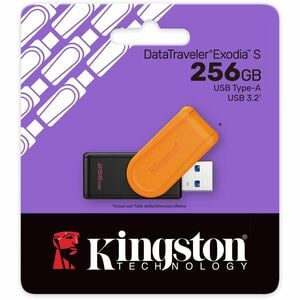 Unidad flash Kingston DTXS/256GB DataTraveler Exodia S, 256GB, USB 3.2 Gen 1