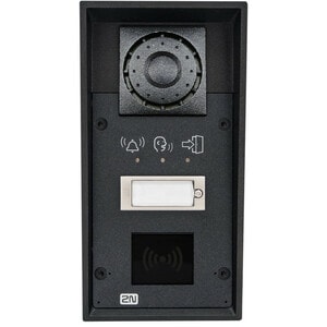 Subestación de videoportero Axis 2N IP Force 01335-001 1 botón, 135°