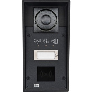 Subestación de videoportero Axis 2N IP Force 01335-001 1 botón, 135°