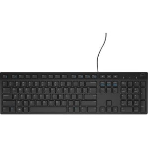 Teclado Dell 580-ADRC KB216 alámbrico USB tamaño completo negro