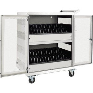 Carro de carga Tripp Lite CSC32ACW para 32 dispositivos, acero, 4 ruedas