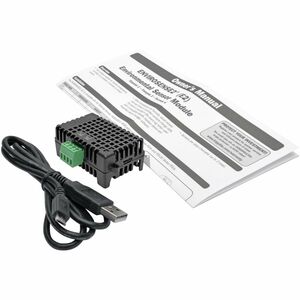 Sensor Tripp Lite E2MTHDI temperatura y humedad, EnviroSense2, negro