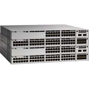 Switch Cisco C9300-48P-E 48 puertos PoE+, capa 2, par trenzado