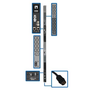 PDU Tripp Lite PDU3EVSR10H50 14.5kW, 35A, 6 C19 y 24 C13