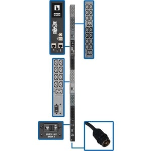 PDU Tripp Lite PDU3EVSR10H50 14.5kW, 35A, 6 C19 y 24 C13